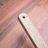 Шумовка для лепешек с деревянной ручкой (26 см)
